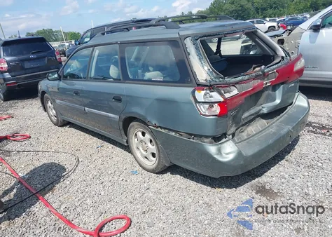 2000 Subaru Legacy L из США, поврежденный, VIN 4S3BH635XY7312048